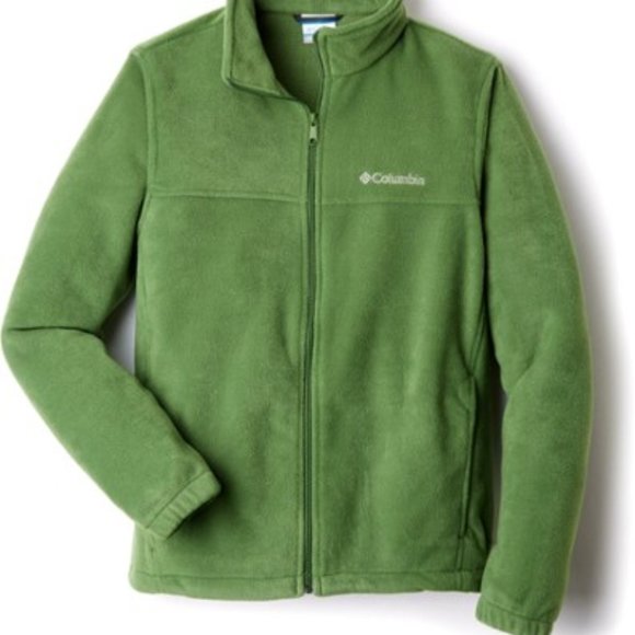 Columbia Granite Mountain Men's Full Zip Fleece Sweatshirt Jacket Green Size XL - Picture 10 of 10